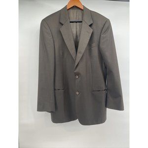 Cavelli 40L Sport‎ Coat Blazer Jacket Brown 100% Wool Tessuto by Zignone
